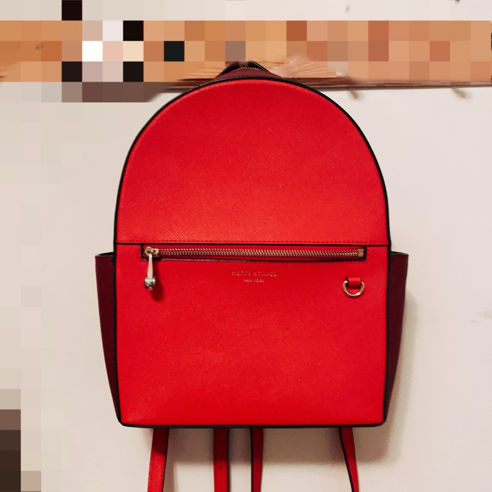 Henri Bendel New York Red backpack (medium)